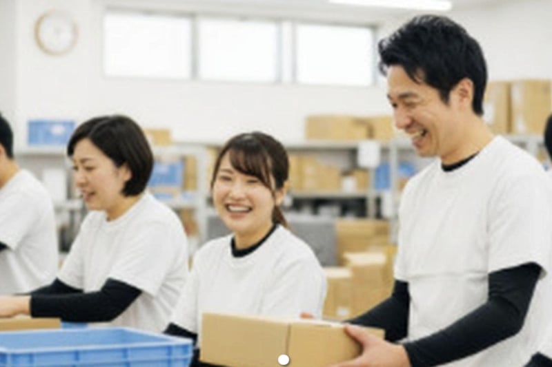 未経験者歓迎!梱包、仕分け作業スタッフ大募集!